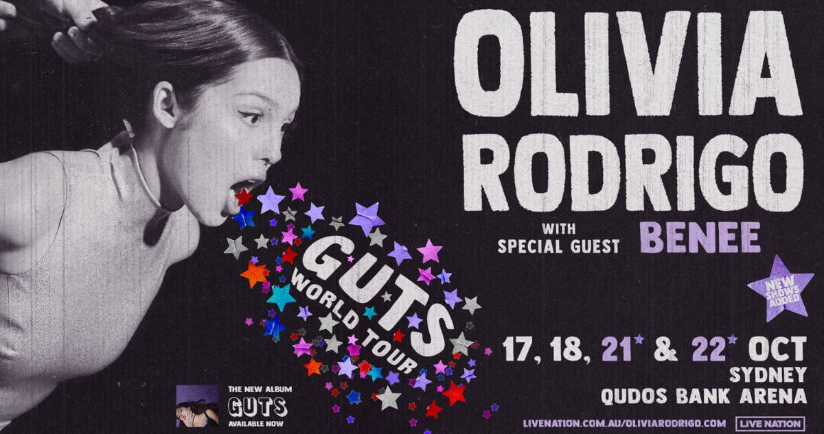 Olivia Rodrigo GUTS World Tour Sydney Olympic Park